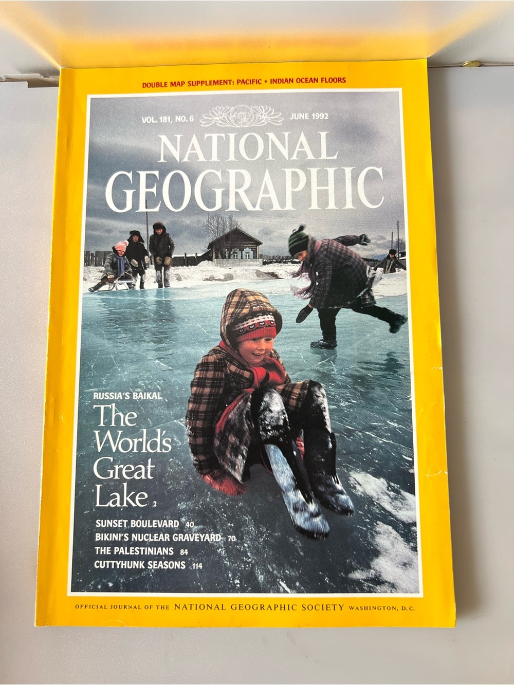 June 1992 issue of National Geographic Magazine